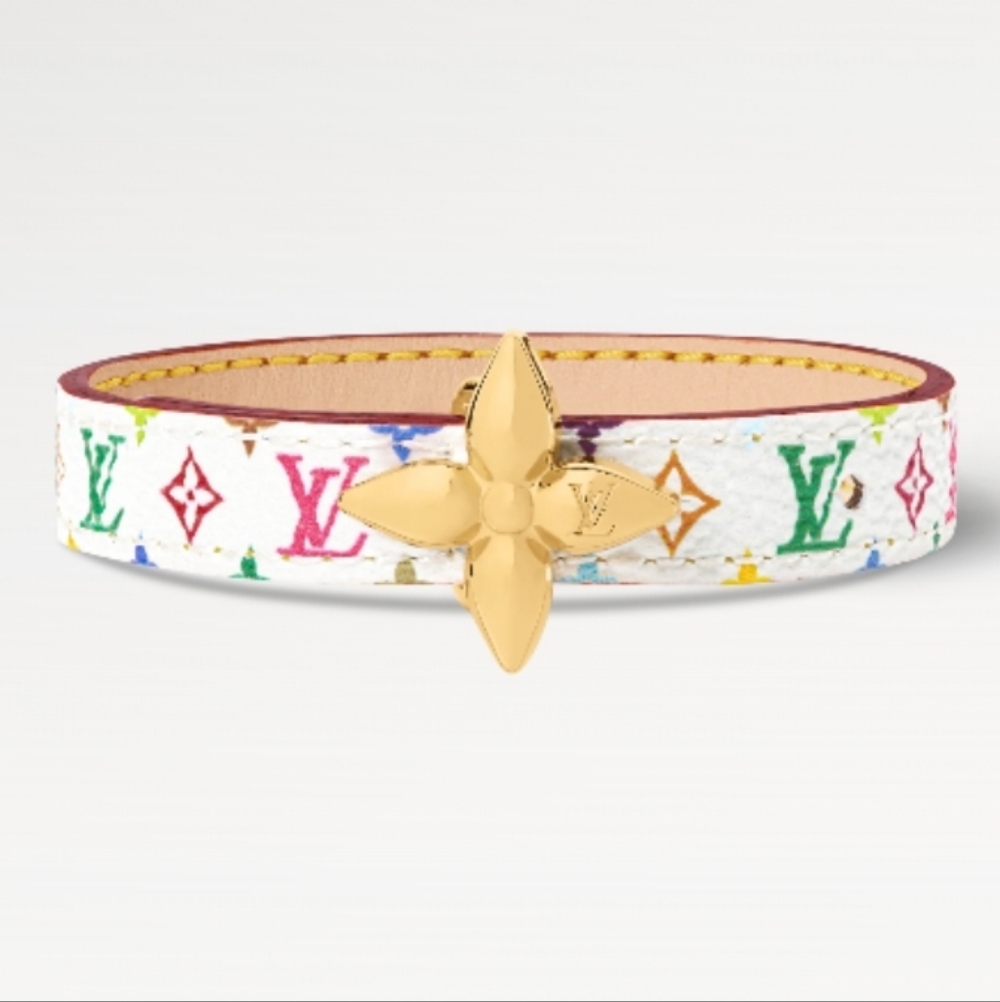 LV MURAKAMI MINI FLOWERGRAM BRACELET - Picture 4 of 4
